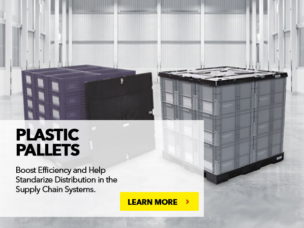 PLASTIC PALLETS. Boost Efficiency and Help Standarize Distribution in the Supply Chain Systems.
