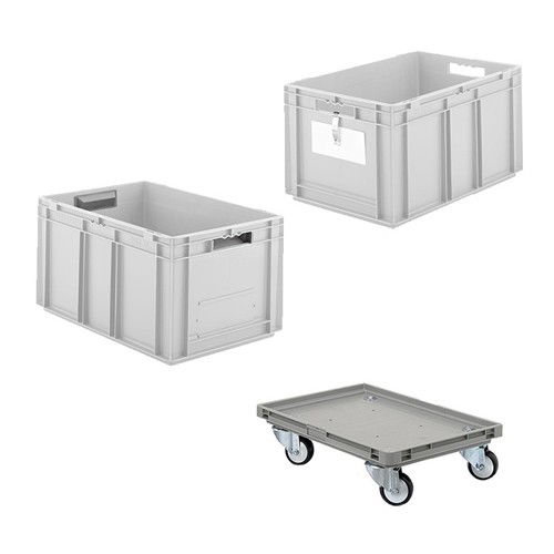 Schaefer Euro Fix Container Accessories for food, industrial, distribution processes, by SSI Schaefer
