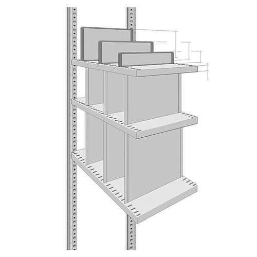 Dividers & Trays for R3000 & R4000 Heavy Duty Shelving Units, by SSI Schaefer