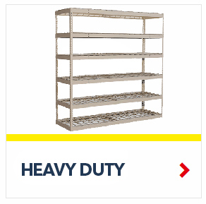 Heavy Duty Rivet Shelving for Warehouse, Industrial, Office , Everyday applications, from SSI Schaefer
