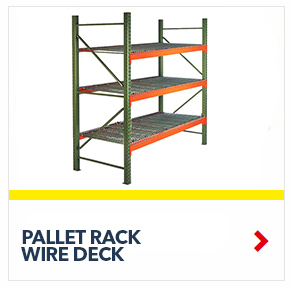 Pallet Rack Wire Decking to build your custom unit, from SSI Schaefer
