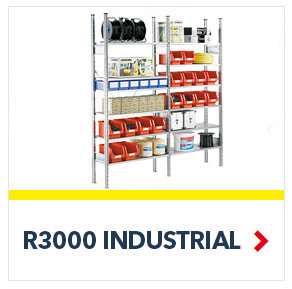 R3000 Heavy Duty Shelving units for all your Warehouse and Industrial Shelving Storage requirements, by SSI Schaefer