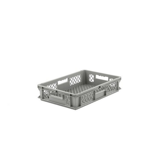 Looking: EF Stackable Container Mesh Base/Sides 23.7"L x 15.8"W x 4.8"H  | By Schaefer USA. Shop Now!