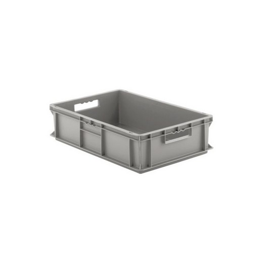 Looking: EF Stackable Container Solid Base/Sides 23.7"L x 15.8"W x 5.6"H  | By Schaefer USA. Shop Now!