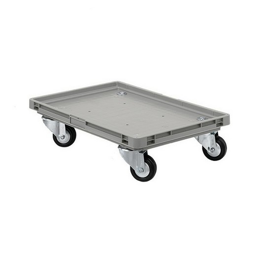 Looking: EF Roll Trolley Rubber Wheels 24"L x 16"W x 05"H  | By Schaefer USA. Shop Now!
