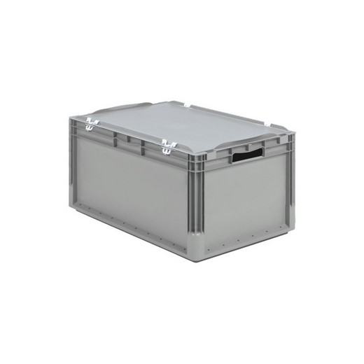 Looking: ELB 6280 Light Duty Straight Wall Container with Hinged Lid | By Schaefer USA. Shop Now!