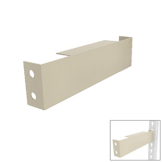 Looking: 9"D Rivet Shelving Wall Tie Parchment | By Schaefer USA. Shop Now!