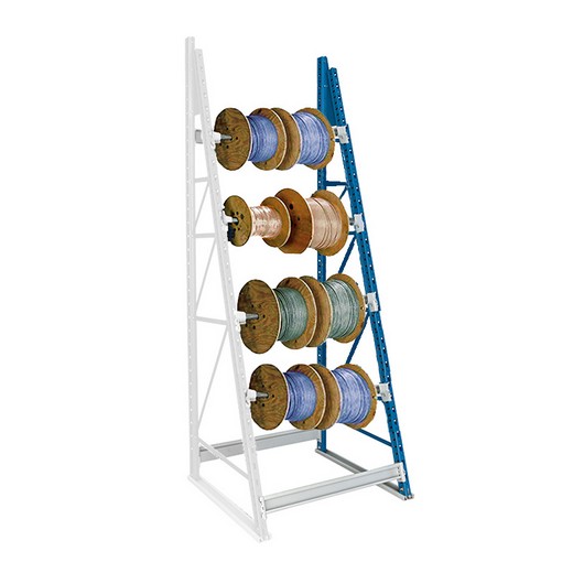 Looking: 123"H x 36"W x 36"D Reel Shelving Add-On 4 Axes | By Schaefer USA. Shop Now!