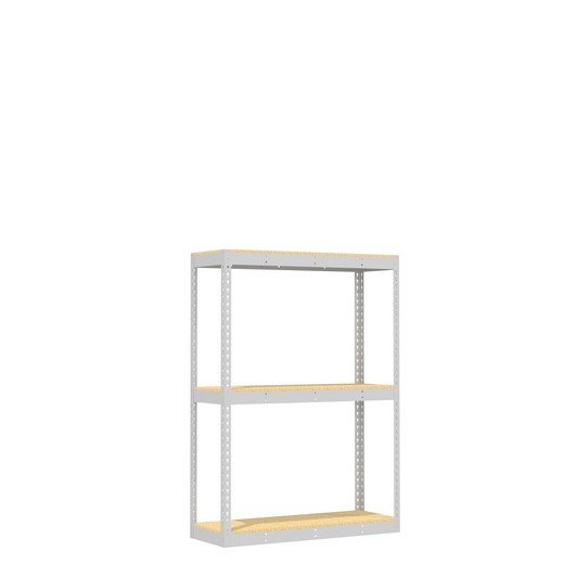 Looking for: Rivet Record Storage Shelving Unit. 3 Particle Board Levels. 60"H x 42"W x 15"D  | SSI Schaefer USA