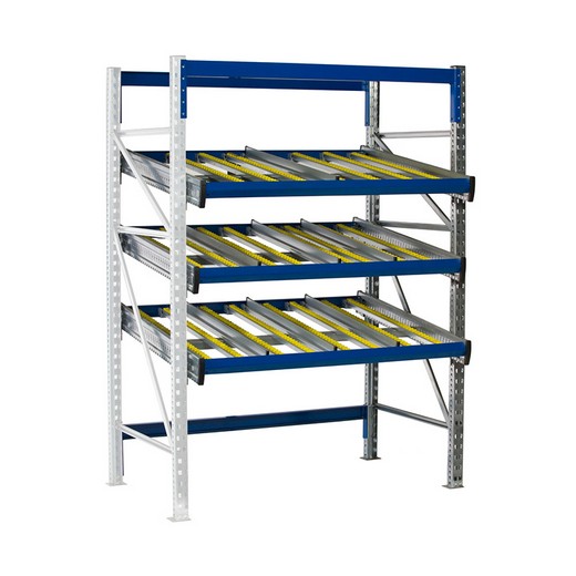 Looking for: KDR Gravity Flow Rack Shelving Add-On Unit. 3 Levels 79"H x 71"W x 41"D  | SSI Schaefer USA
