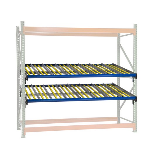 Looking for: KDR Gravity Flow Extra Level - 5 Guides, 12 rollers 96"W x 52"D  | SSI Schaefer USA