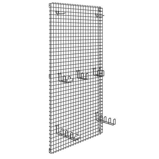 Looking: 81"H x 42"W R3000 Industrial Shelving Wire Wall Panel Ornamental Parts Mesh | By Schaefer USA. Shop Now!
