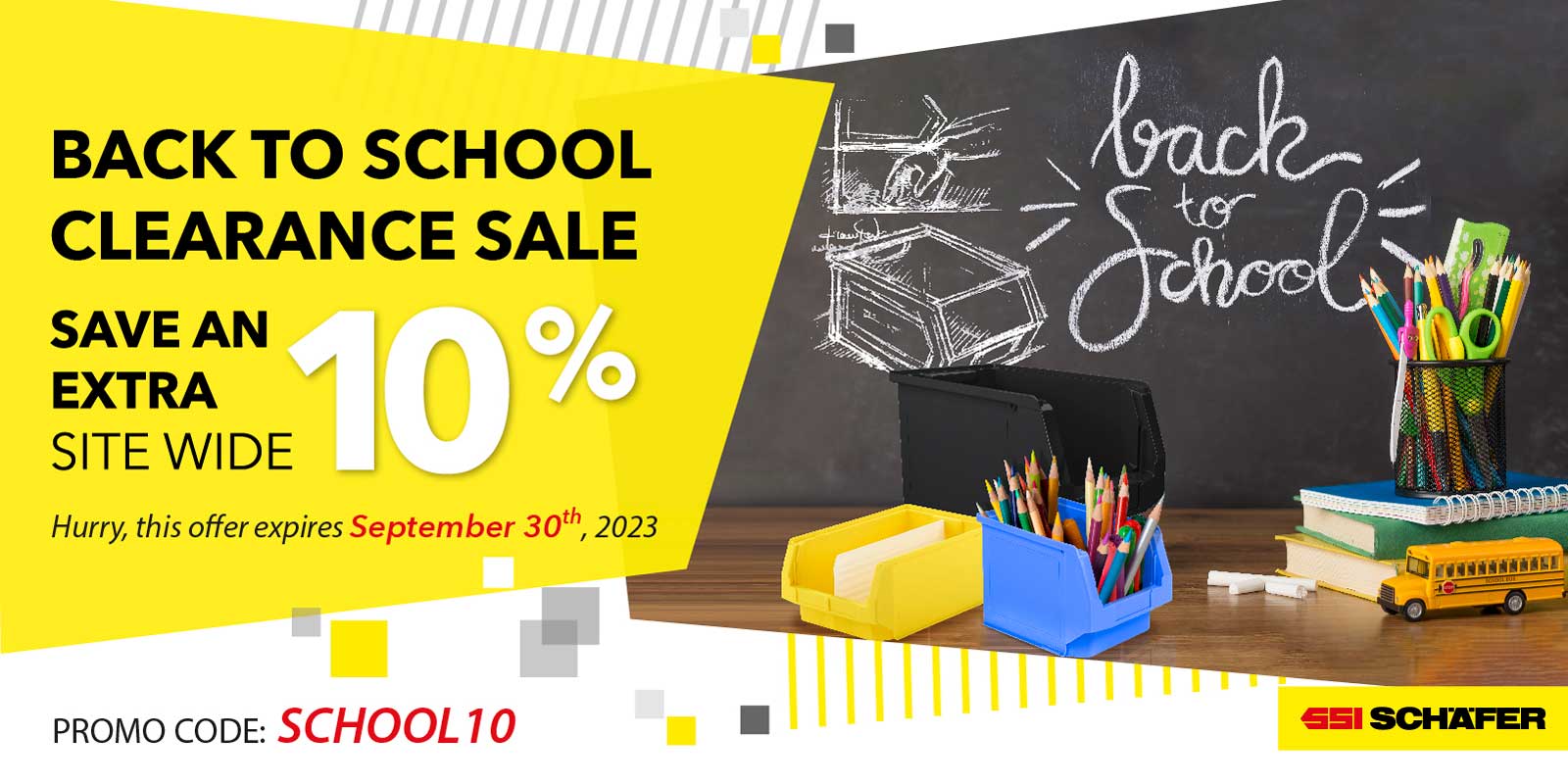 Save an extra 10% off sitewide