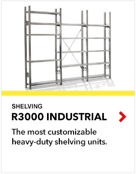 R3000® SHELVING BUY NOW! schaefershelving.com