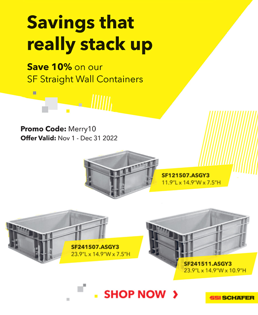 SF Containers. Strong enough for even the toughest applications