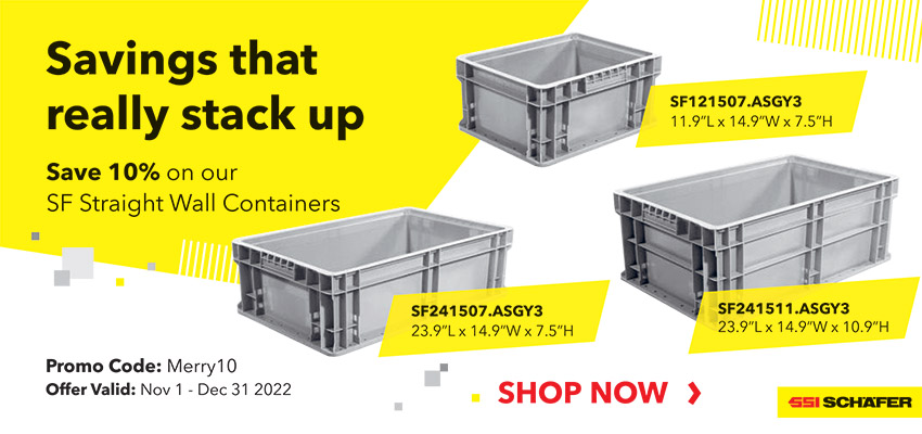 SF Containers. Strong enough for even the toughest applications
