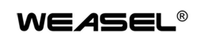 Official Logo WEASEL® Automated Guided Vehicle. Contact us! SSI Schaefer. www.schaefershelving.com