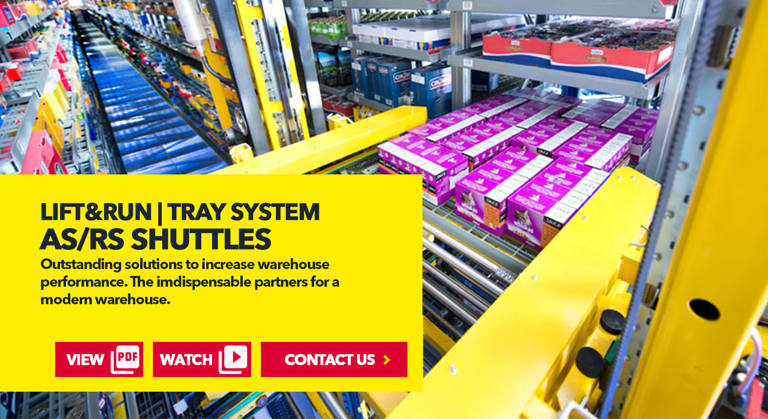 Schaefer Lift & Run - Schaefer Tray System by SSI Schaefer USA Download Guide, Watch Video, Contact Us. www.chaefershelving.com