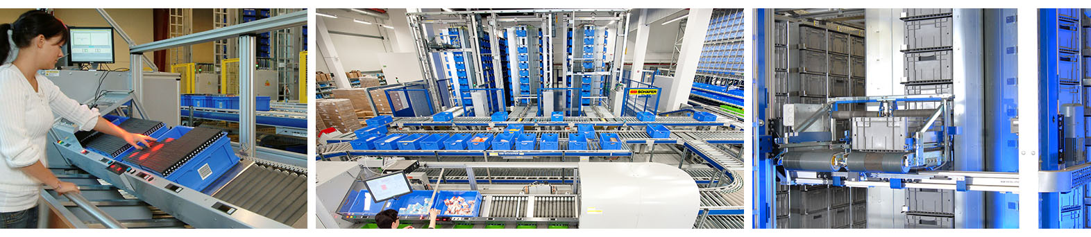 Warehouses with Horizontal Carousel Systems. Quality Horizontal Carousel Systems. SSI Schaefer. www.schaefershelving.com