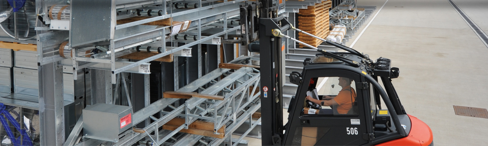 Warehouses with cantilever Rack Systems. Quality cantilever Rack Systems. SSI Schaefer. www.schaefershelving.com