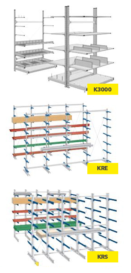 cantilever Rack Systems. Contact us! SSI Schaefer. www.schaefershelving.com