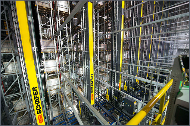 Pallet High Bay Warehouse. Contact us! SSI Schaefer. www.schaefershelving.com