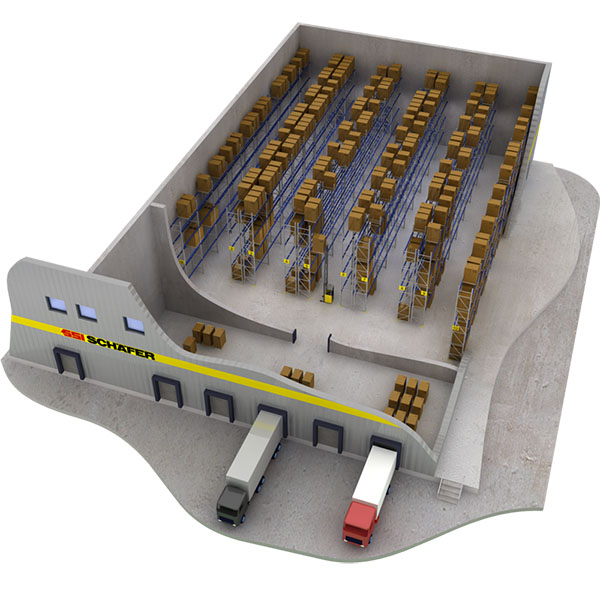 Selective Pallet Rack. Adjustable Pallet Racking. Contact us! SSI Schaefer. www.schaefershelving.com