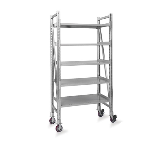 Schaefer Mobile Straight Shelf On Line Shelving for all your assembly line picking and storage needs, by SSI Schaefer