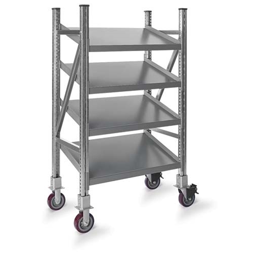 Shelf Bins Sloped Shelving Units, Shelf Bin Sloped Shelving