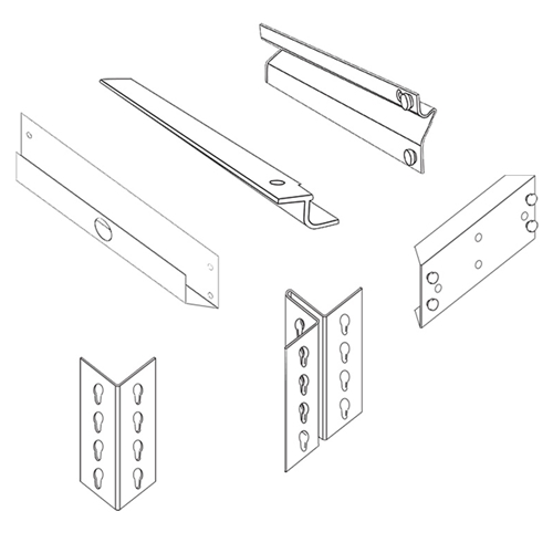 Rivet Shelving Parts