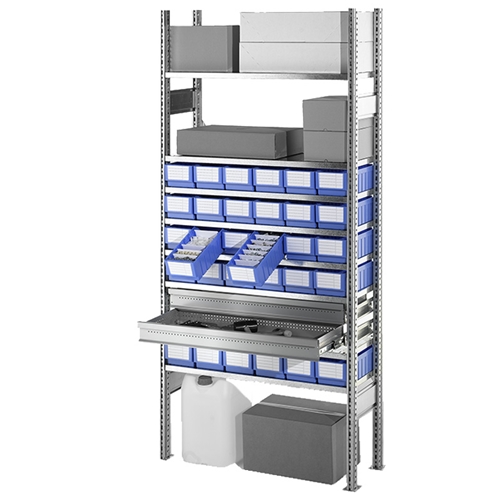 Front & Rails for R3000 & R4000 Heavy Duty Shelving Units, by SSI Schaefer