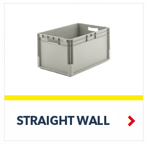 Stackable Containers for multiple applications, like Food Processing, Warehouse Storage, Automation Systems, by SSI Schaefer