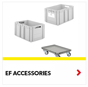 Schaefer Euro Fix Container Accessories for food, industrial, distribution processes, by SSI Schaefer