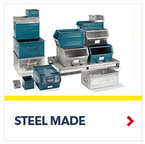 Steel Containers will support the toughest requirements, by SSI Schaefer