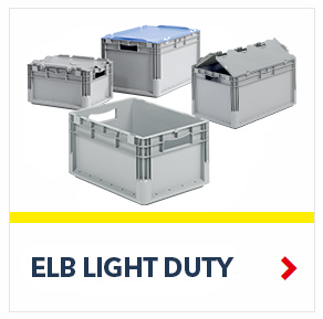 ELB Light Duty Straight Wall Container ELB.4220, by SSI SCHAEFER
