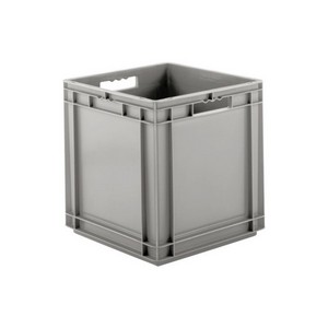 Looking: EF Stackable Container Solid Base/Sides 15.8"L x 15.8"W x 16.6"H  | By Schaefer USA. Shop Now!