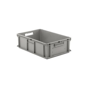 Looking: EF Stackable Container Solid Base/Sides 23.7"L x 15.8"W x 7.1"H  | By Schaefer USA. Shop Now!
