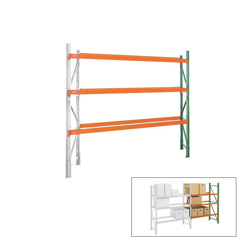 144"H x 96"W x 42"D Pallet Rack Shelving Unit