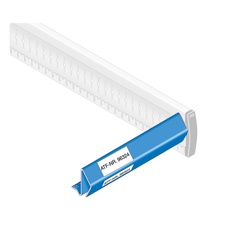 Schaefershelving.com | KDR Gravity Flow Rack K-QV-2700 Front Profile ...