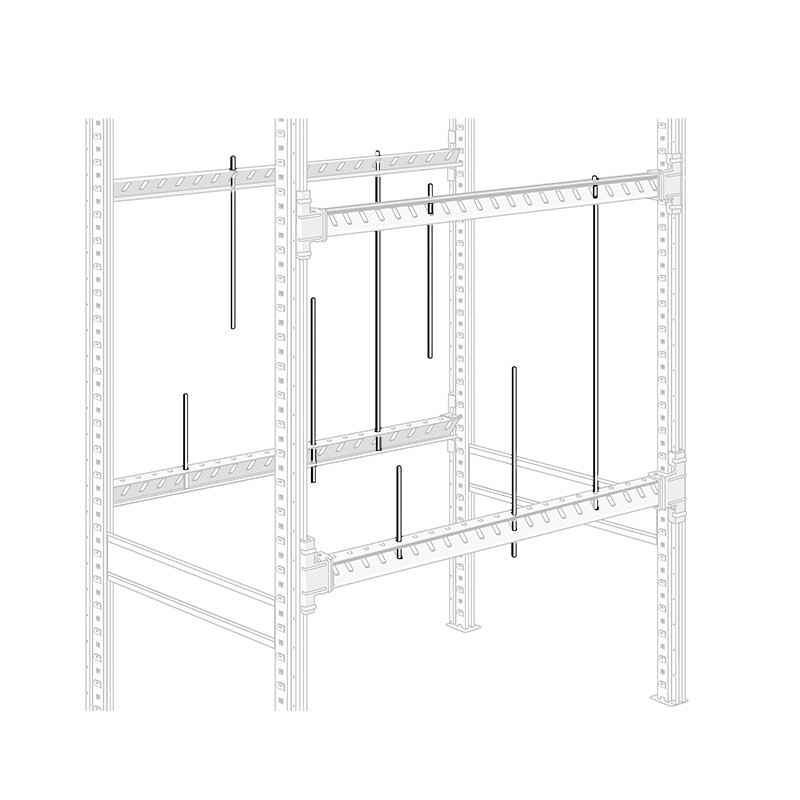 6.5"H R3000 Automotive Shelving Vertical Divider