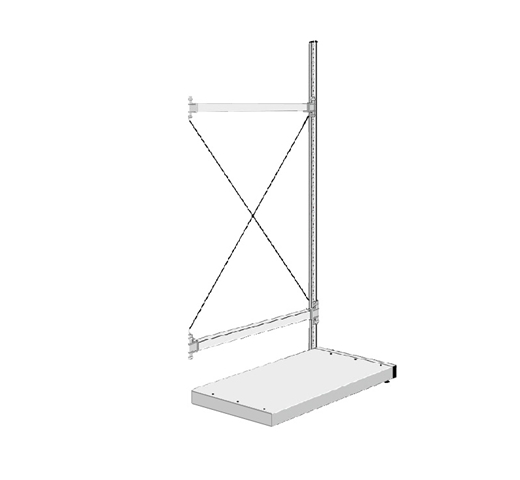 Looking: 80"H x 39"W R3000 Cantilever Set Add-on | By Schaefer USA. Shop Now!