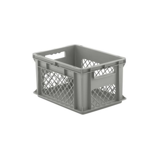 Looking: EF stackable Container Solid Base/Mesh Sides  15.8"L x 11.9"W x 8.7"H  | By Schaefer USA. Shop Now!