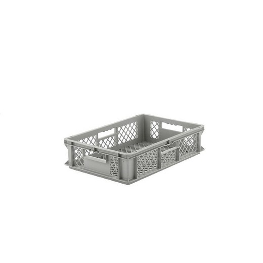 Looking: EF Stackable Container Mesh Base/Sides 23.7"L x 15.8"W x 5.6"H  | By Schaefer USA. Shop Now!