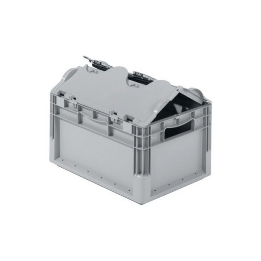 Looking: ELB 4220 Light Duty Straight Wall Container 2-pc Hinged Lid | By Schaefer USA. Shop Now!