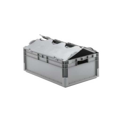 Looking: ELB 6220 Light Duty Straight Wall Container 2-pc Hinged Lid | By Schaefer USA. Shop Now!