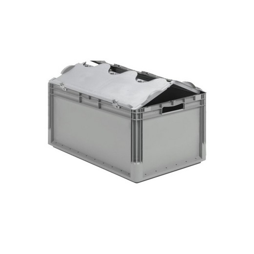 Looking: ELB 6280 Light Duty Straight Wall Container 2-pc Hinged Lid  | By Schaefer USA. Shop Now!