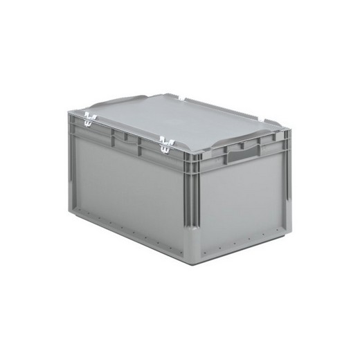 Looking: ELB 6320 Light Duty Straight Wall Container with Hinged Lid | By Schaefer USA. Shop Now!