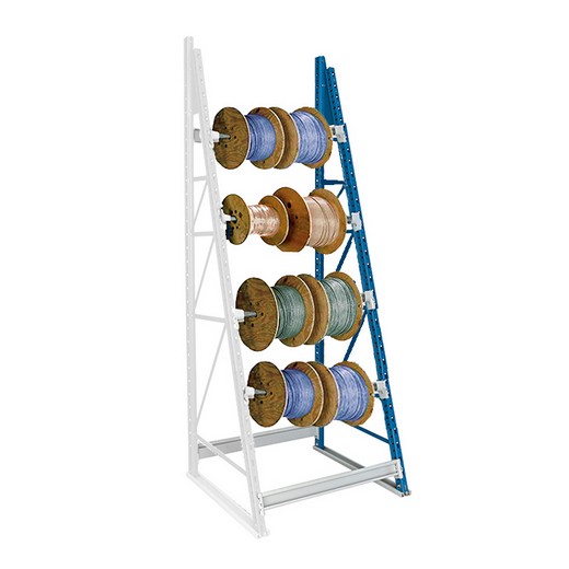 Looking: 123"H x 48"W x 36"D Reel Shelving Add-On 4 Axes | By Schaefer USA. Shop Now!