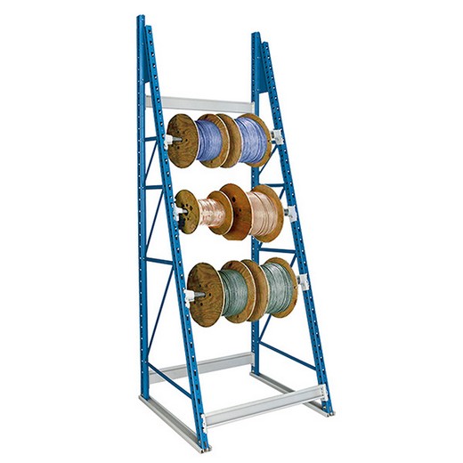 Looking: 99"H x 48"W x 36"D Reel Shelving Starter 3 Axes | By Schaefer USA. Shop Now!