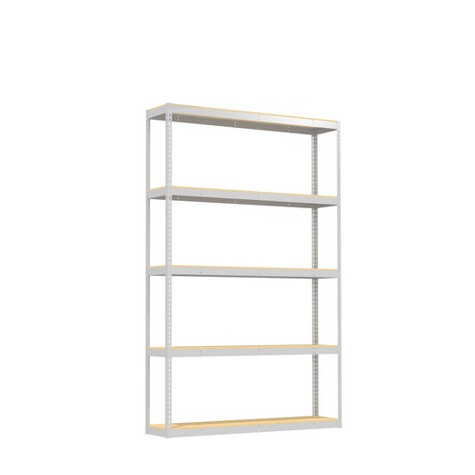 Looking for: Rivet Record Storage Shelving Unit. 5 Particle Board Levels. 108"H x 69"W x 15"D | SSI Schaefer USA